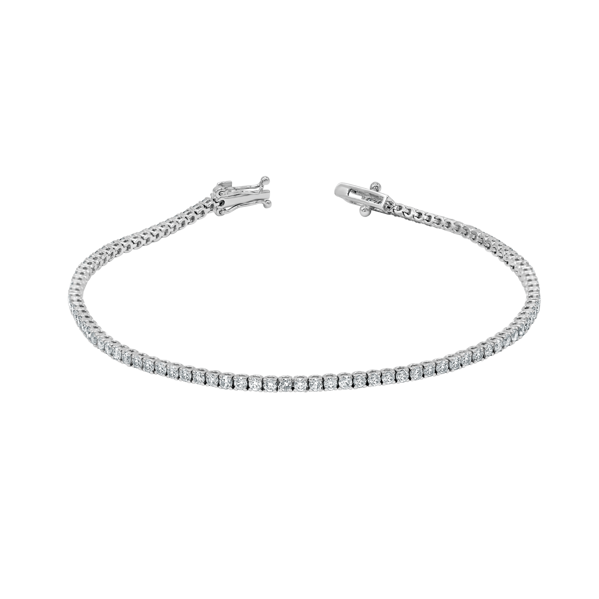 18 K White Gold