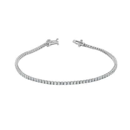 18 K White Gold