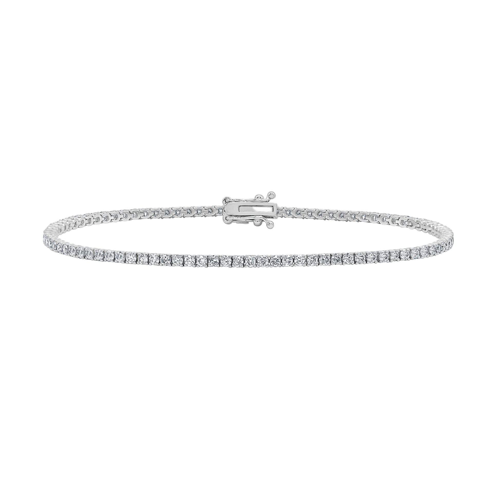 18 K White Gold