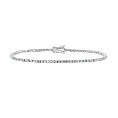18 K White Gold