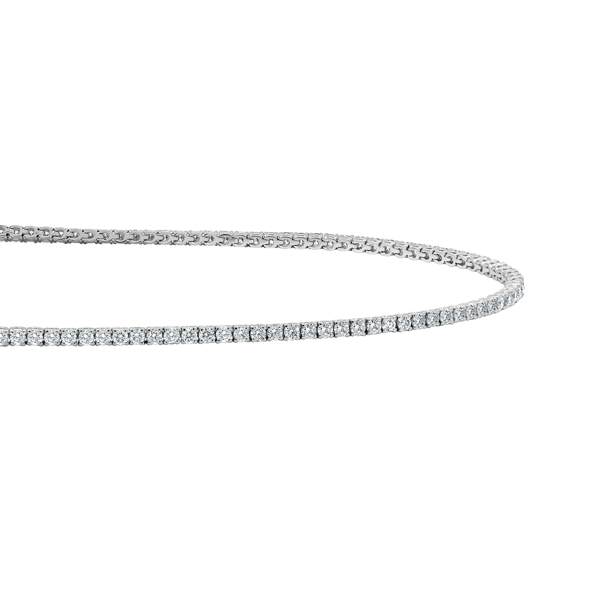 18 K White Gold