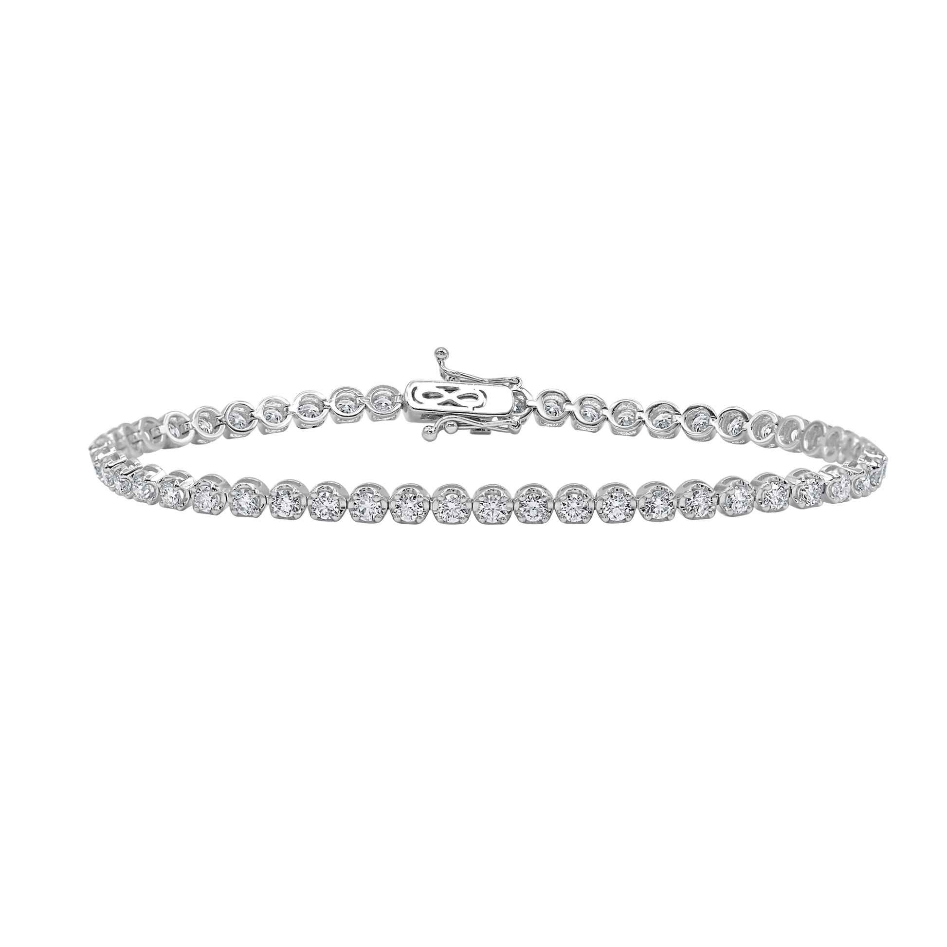 18 K White Gold