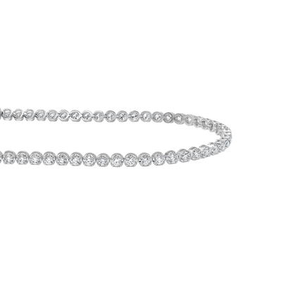 18 K White Gold