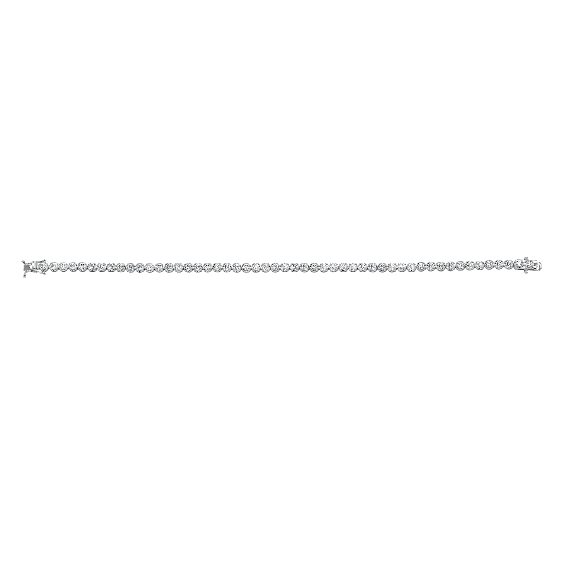 18 K White Gold