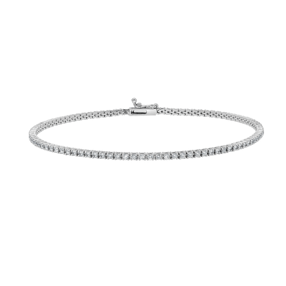18 K White Gold