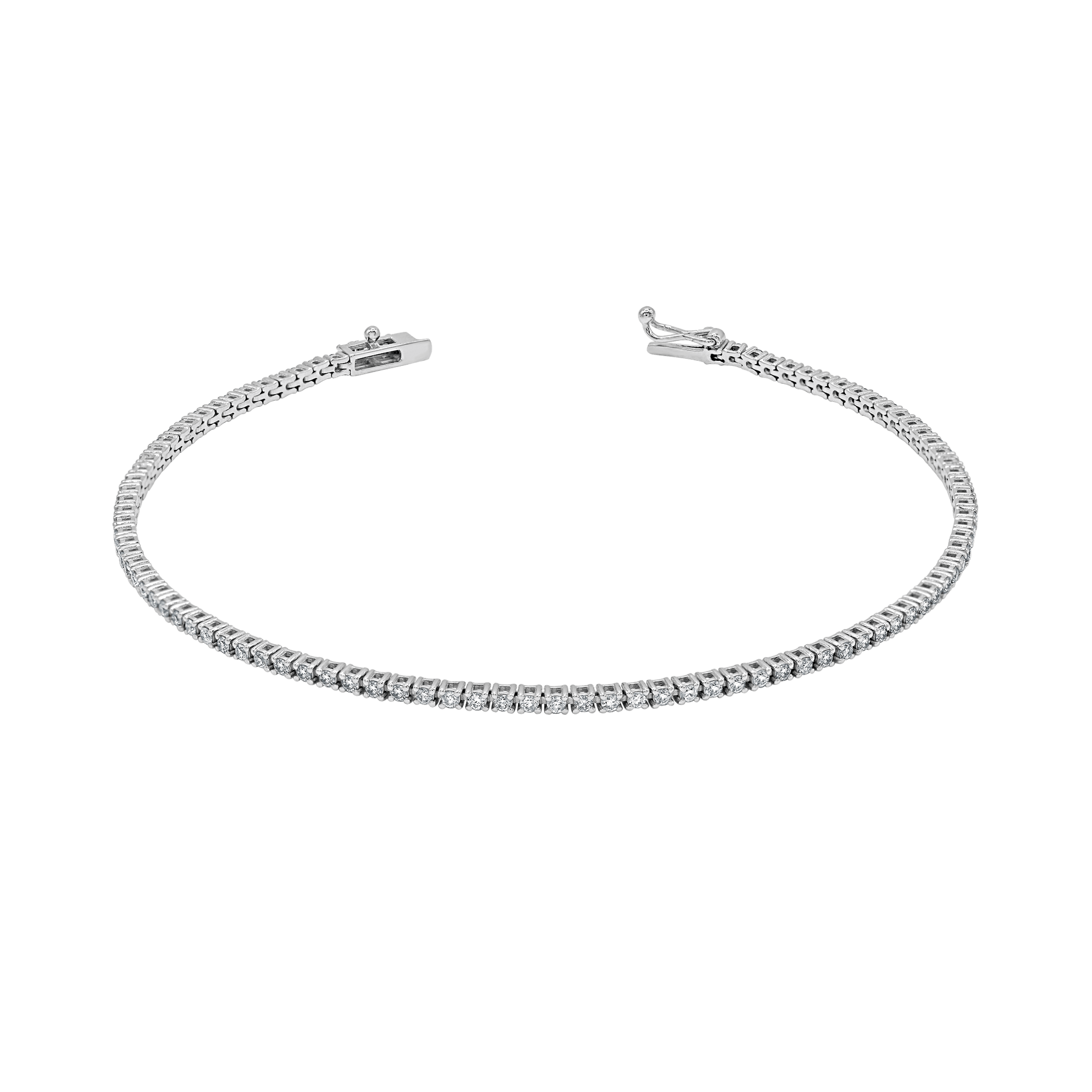 18 K White Gold