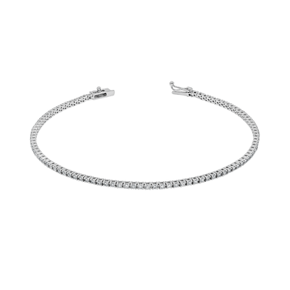 18 K White Gold