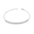 18 K White Gold