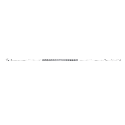 18 K White Gold