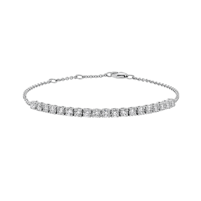 18 K White Gold