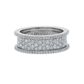 18 K White Gold