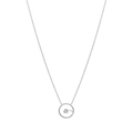 18 K White Gold