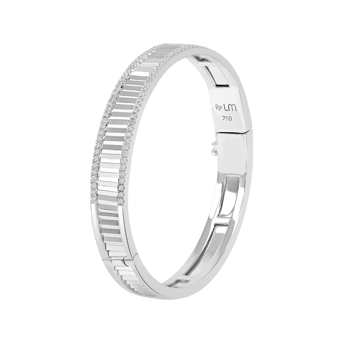 18 K White Gold