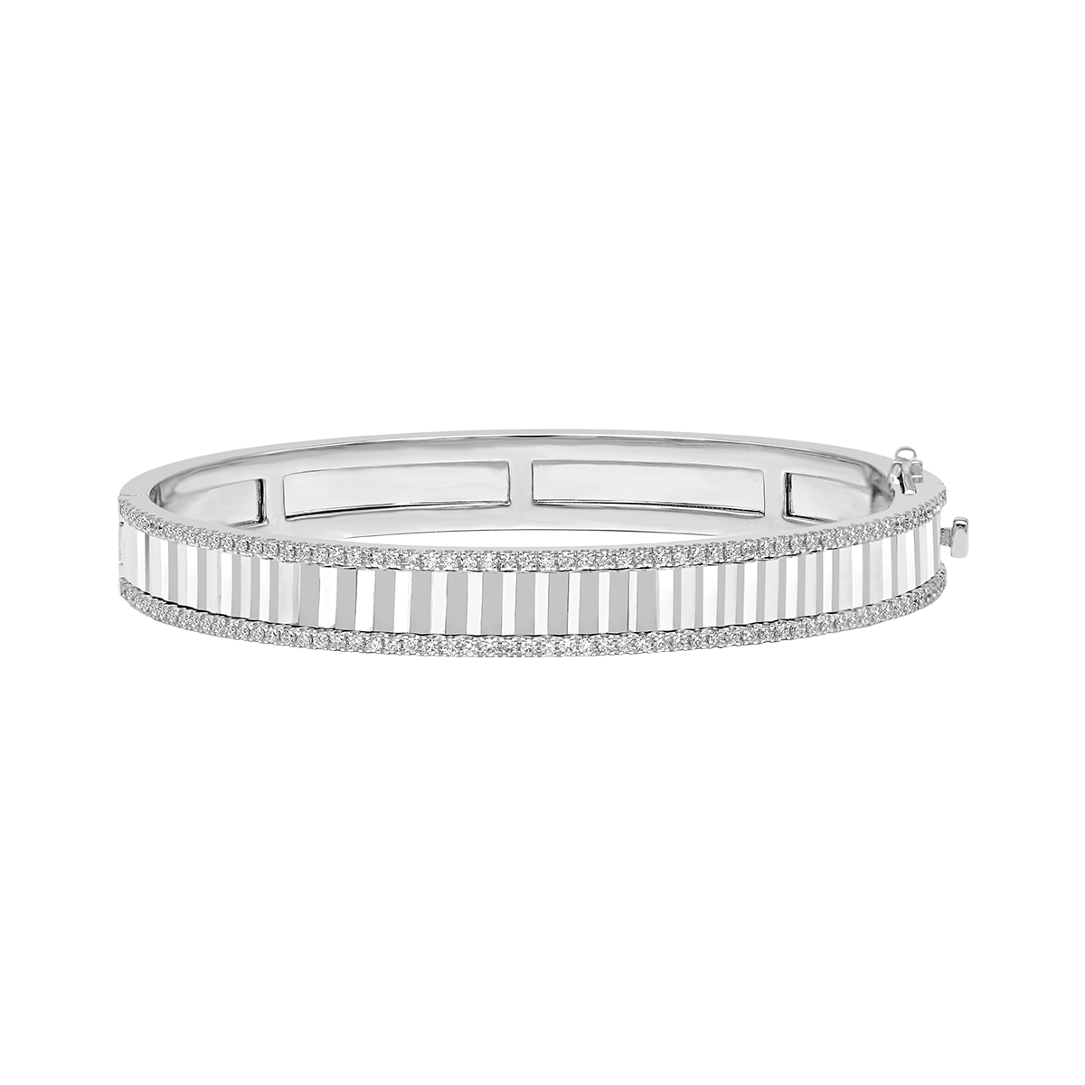 18 K White Gold