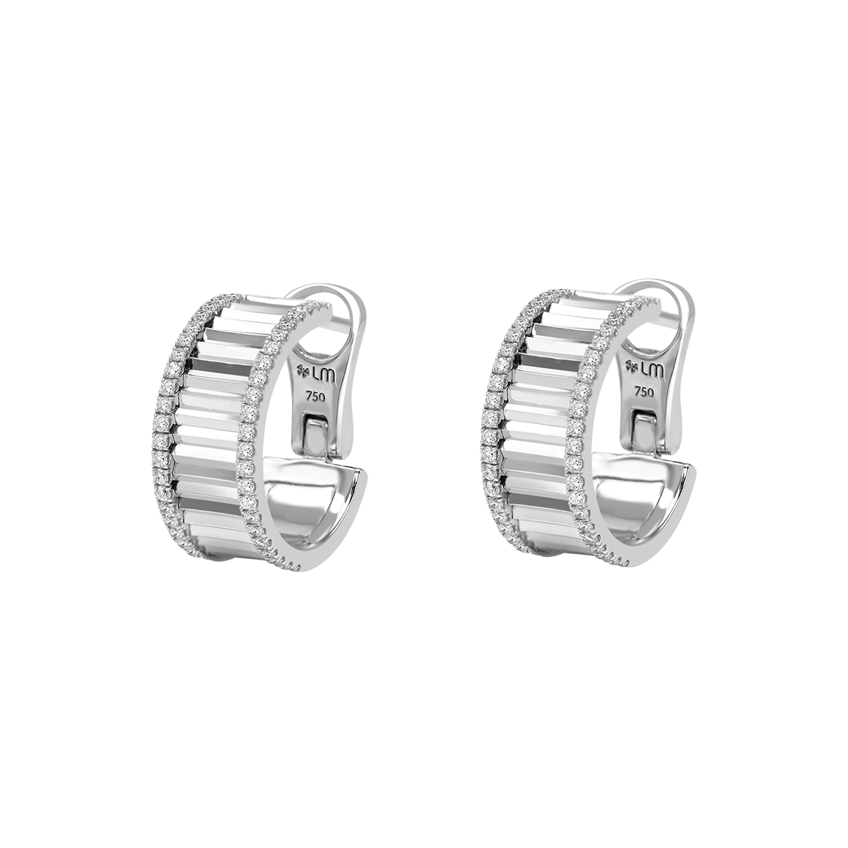 18 K White Gold