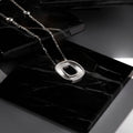 18 K White Gold