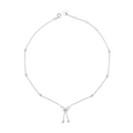 18 K White Gold