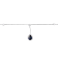 18 K White Gold Sapphire