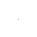 18 K Yellow Gold Emerald