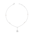 18 K White Gold