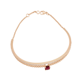 18 K Rose Gold Ruby