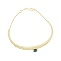 18 K Yellow Gold Emerald