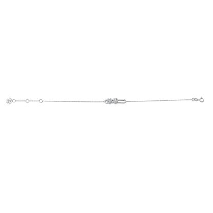 18 K White Gold
