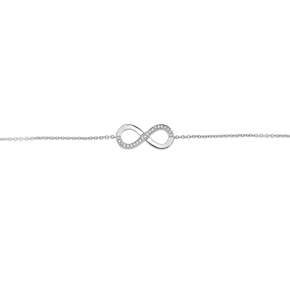 18 K White Gold