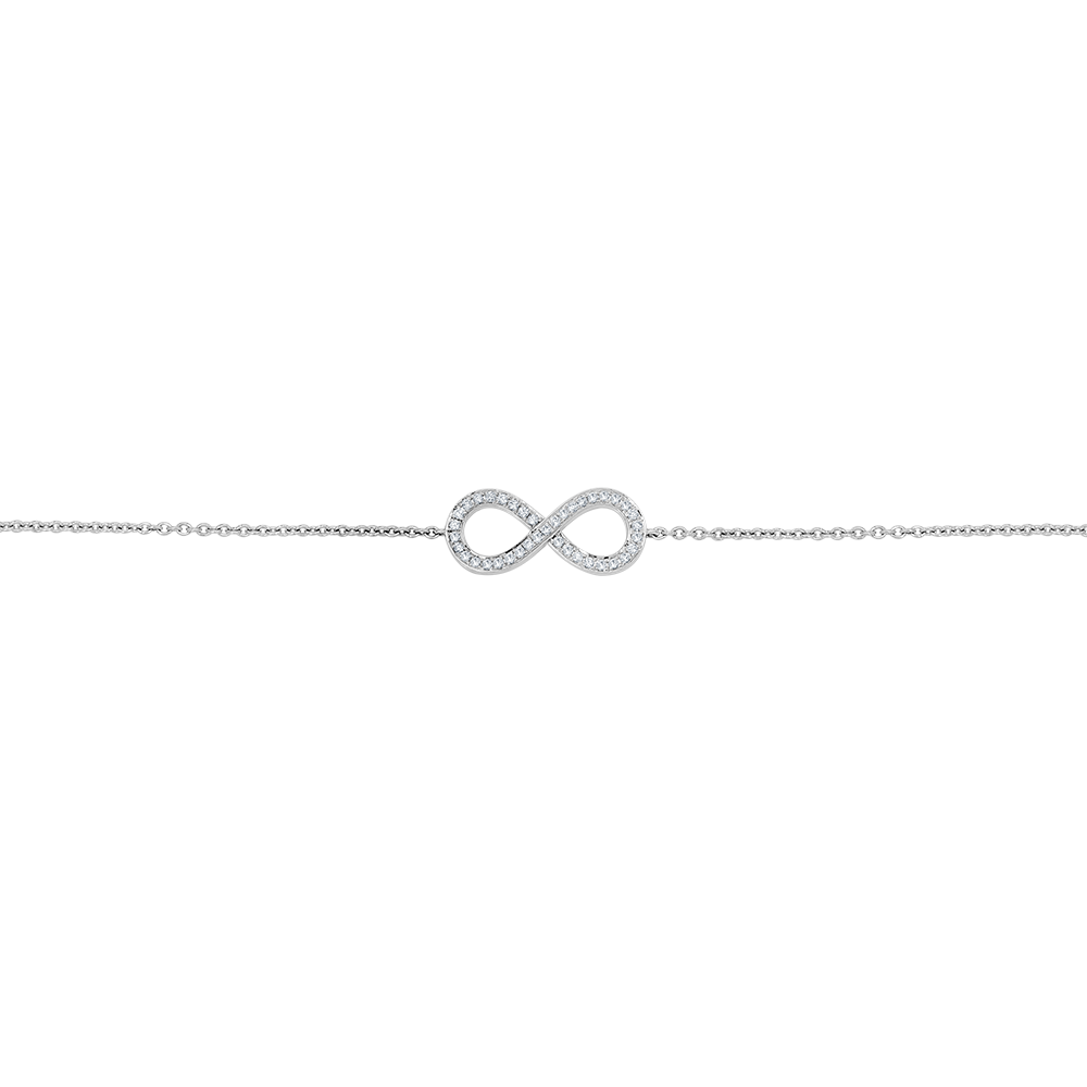 18 K White Gold