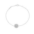 18 K White Gold