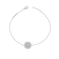 18 K White Gold