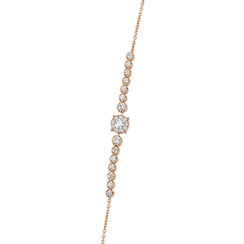 Je© Round Illusion Tiger Diamond Bracelet