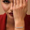 18 K White Gold