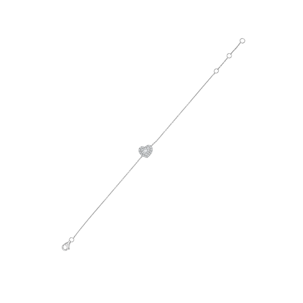 18 K White Gold