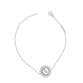 18 K White Gold