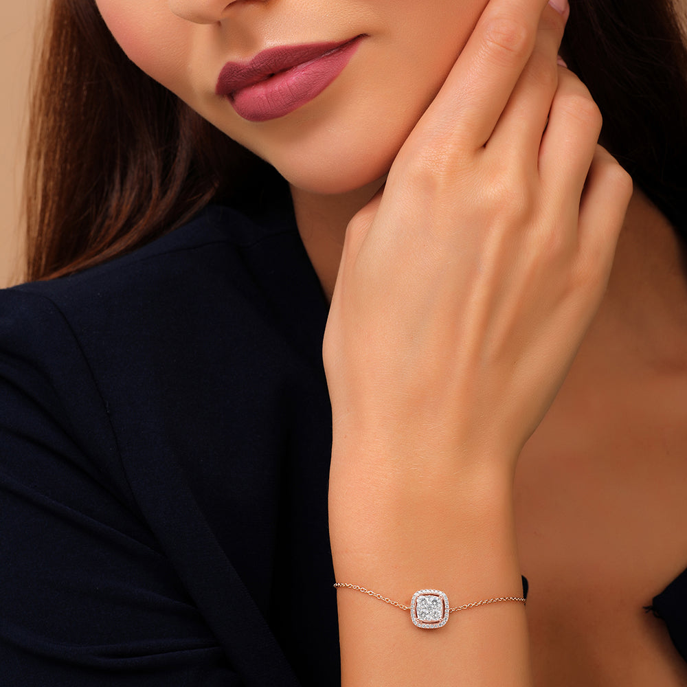 18 K Rose Gold