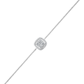 18 K White Gold