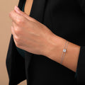 18 K White Gold