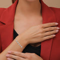 18 K White Gold