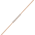 Je© Round Illusion Penta Diamond Bracelet