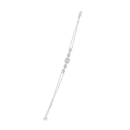 18 K White Gold