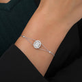 18 K White Gold