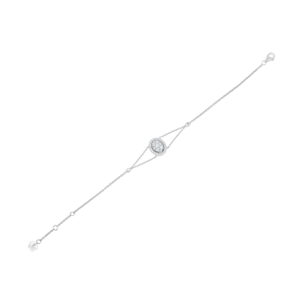 18 K White Gold