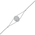 18 K White Gold