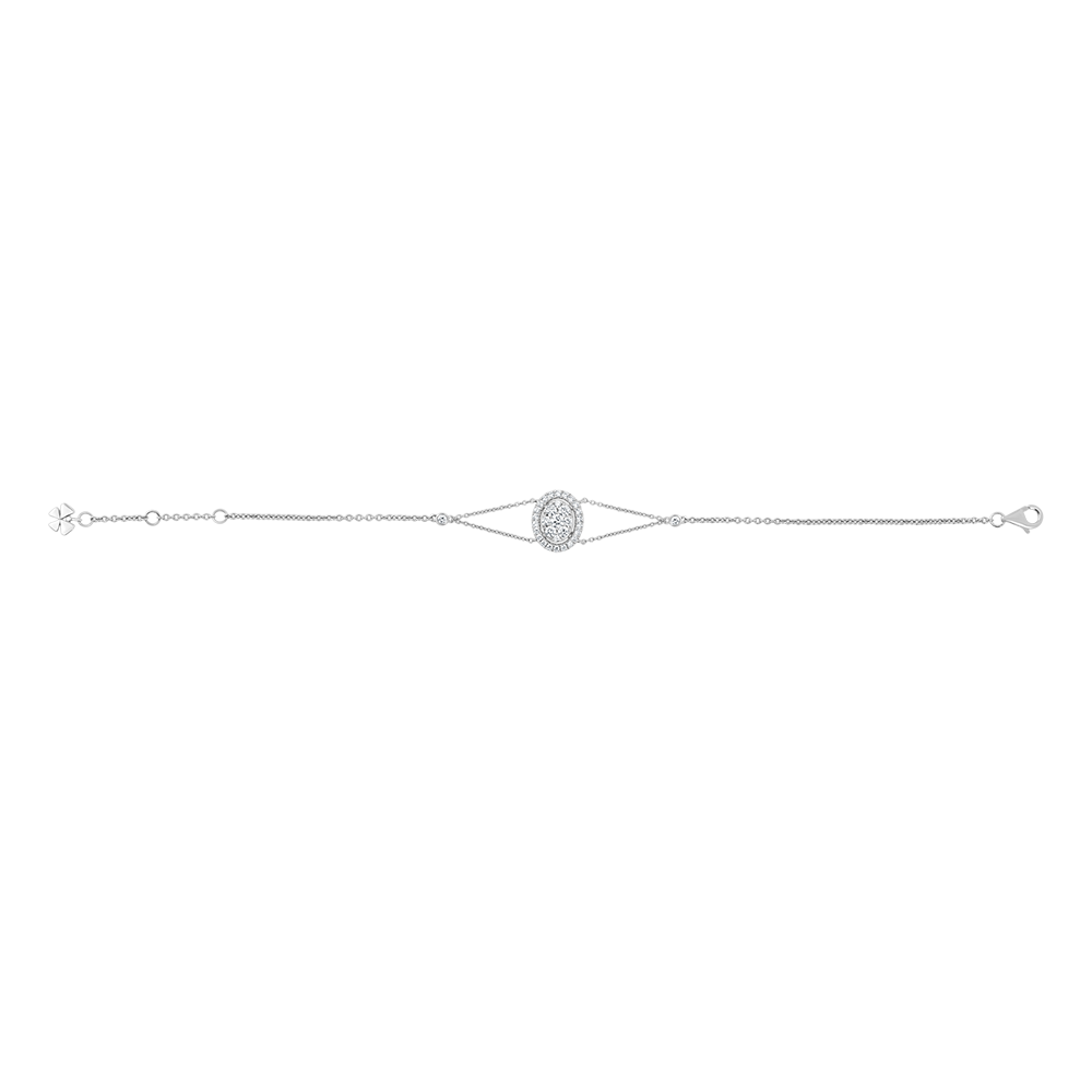 18 K White Gold