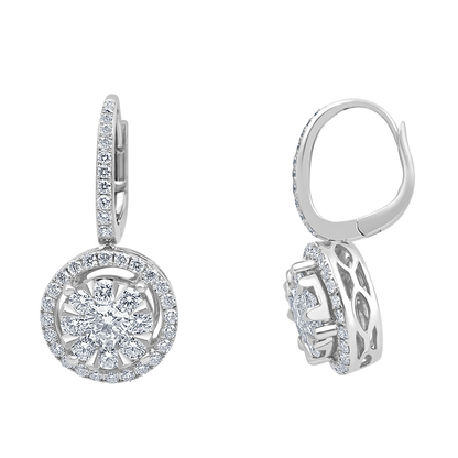 18 K White Gold