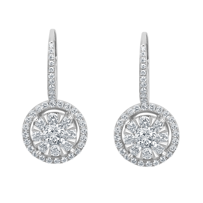 18 K White Gold