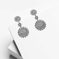 18 K White Gold