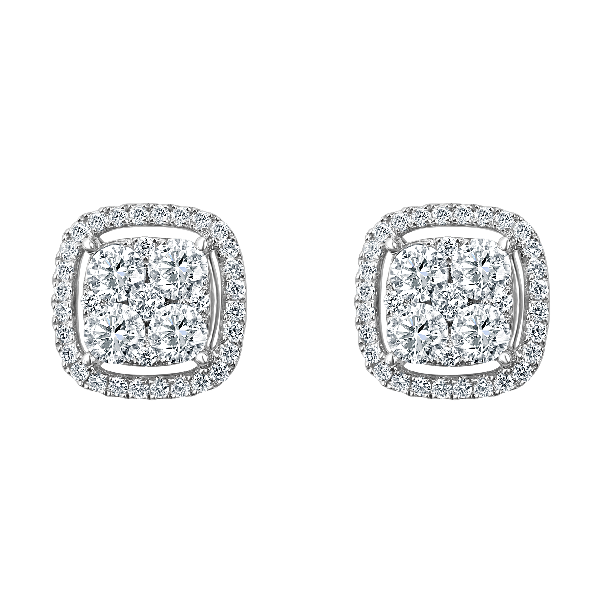 18 K White Gold
