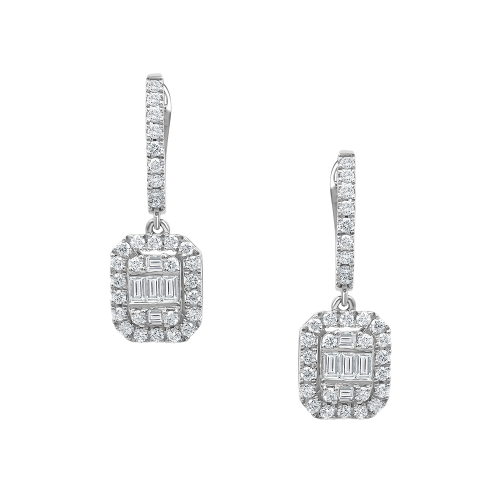 18 K White Gold
